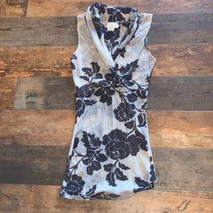 White house black market, sleeveless top